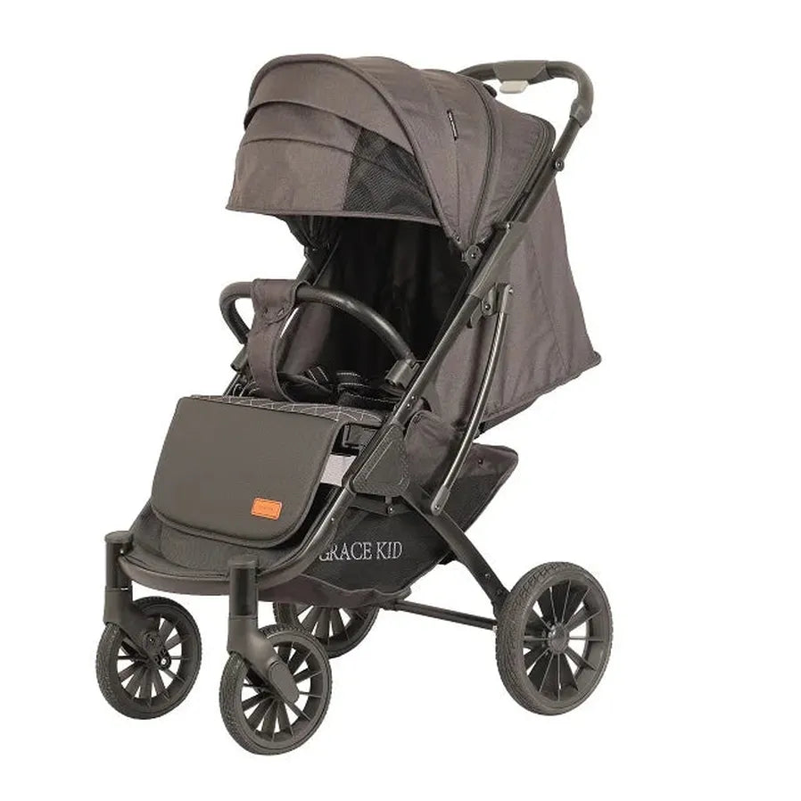 KTX-450835 Aluminium Alloy Baby Stroller with Durable Anodized Frame for Enhanced Stability