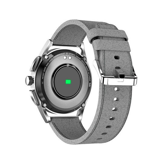 HKM-451155 Blood Oxygen Monitoring Sport Watch with USB Charging, 1.32-Inch Touchscreen, Silicone Strap, Compatible with Android