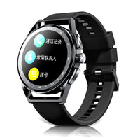 HKM-451155 Blood Oxygen Monitoring Sport Watch with USB Charging, 1.32-Inch Touchscreen, Silicone Strap, Compatible with Android
