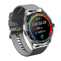 HKM-451155 Blood Oxygen Monitoring Sport Watch with USB Charging, 1.32-Inch Touchscreen, Silicone Strap, Compatible with Android