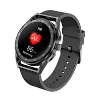HKM-451155 Blood Oxygen Monitoring Sport Watch with USB Charging, 1.32-Inch Touchscreen, Silicone Strap, Compatible with Android