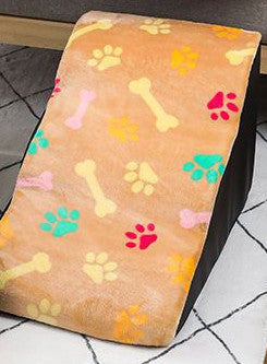 HKM-451155 Non-slip Pet Steps Ladder for Dogs and Cats – Removable and Washable, 3-Tier Bedside Sofa Stairs, Multiple Patterns Available