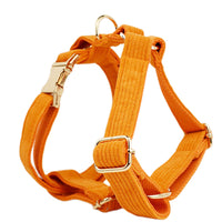 HKM-451155 Velvet Fabric Dog Collar with Bow, Floral Accents, Leash, Vest, and Poop Bag - Scalable Sizes XS to XL