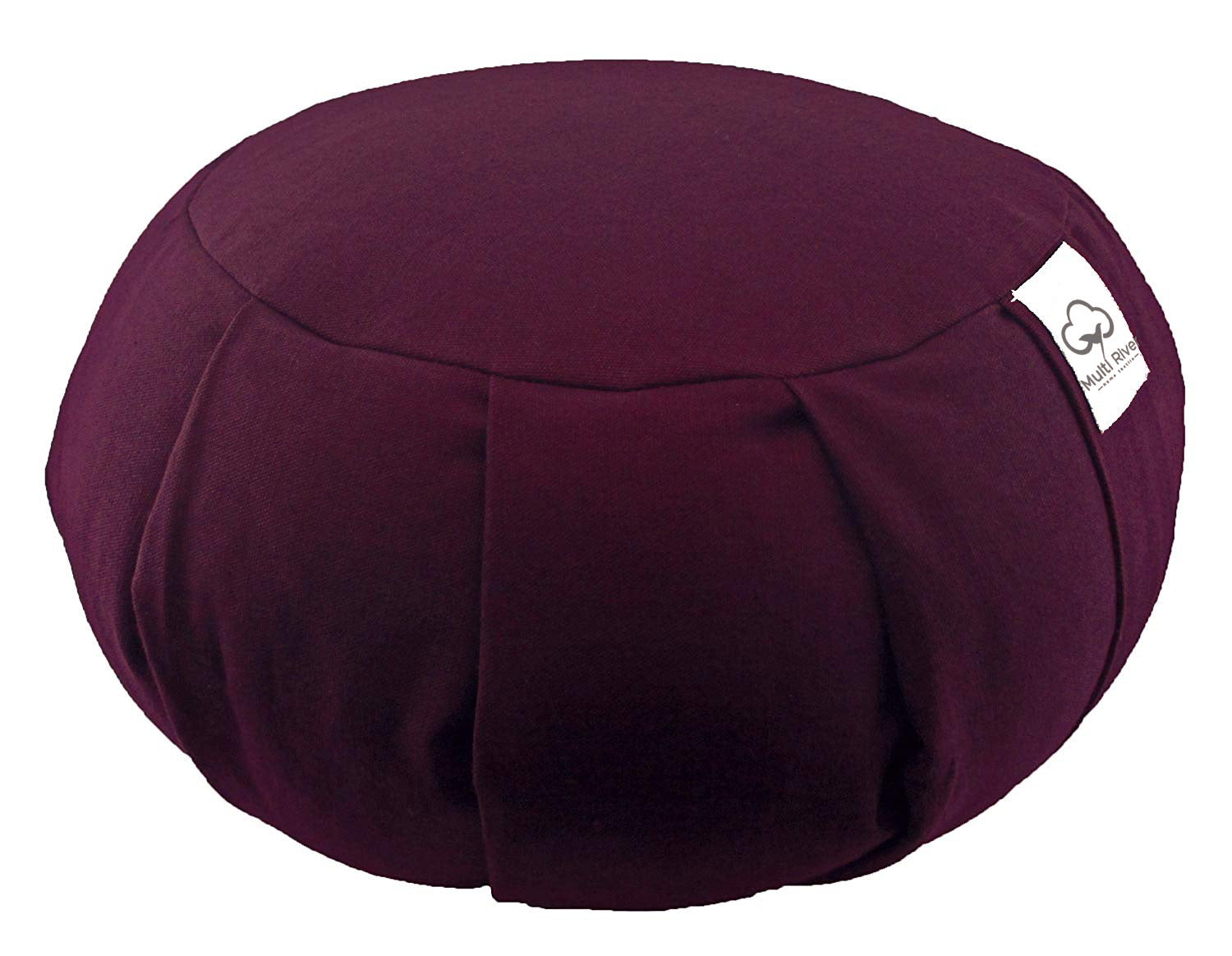 HKM-451347 Cotton Meditation Cushion - Breathable, Simple Design for Yoga and Relaxation, Available in Multiple Colors