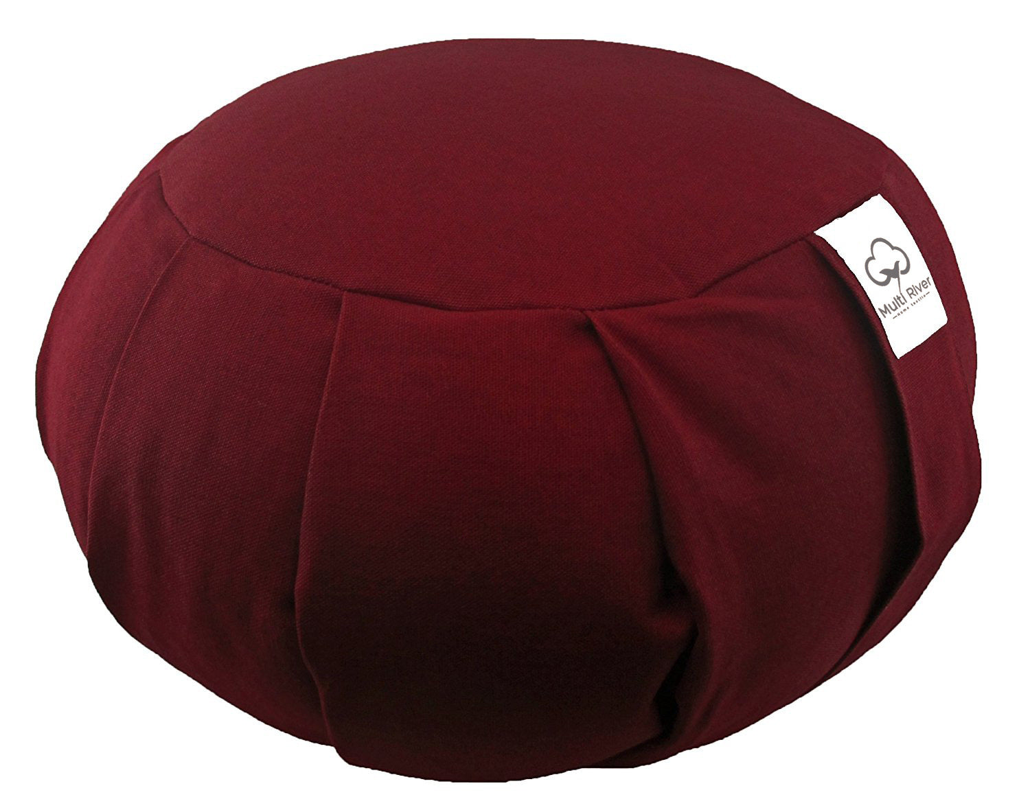 HKM-451347 Cotton Meditation Cushion - Breathable, Simple Design for Yoga and Relaxation, Available in Multiple Colors