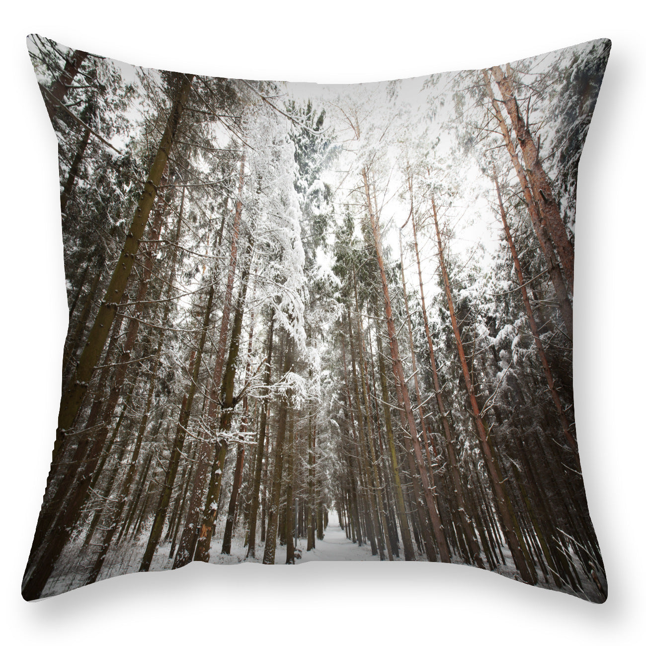 HKM-451923 Nordic Snowflake Pattern Pillowcase - 45x45CM