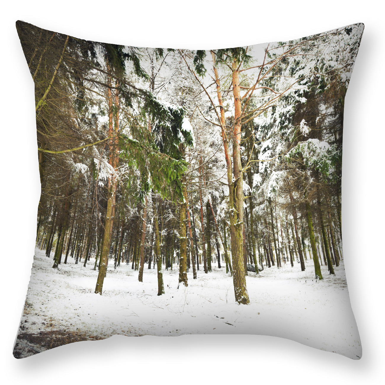 HKM-451923 Nordic Snowflake Pattern Pillowcase - 45x45CM