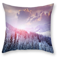 HKM-451923 Nordic Snowflake Pattern Pillowcase - 45x45CM