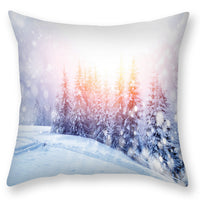 HKM-451923 Nordic Snowflake Pattern Pillowcase - 45x45CM