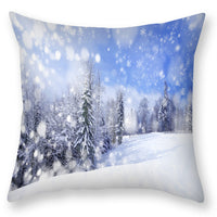 HKM-451923 Nordic Snowflake Pattern Pillowcase - 45x45CM
