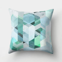 HKM-452243 Cartoon Pattern Polyester Pillow Cover - 45x45 cm