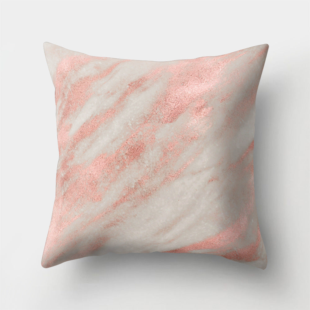 HKM-452243 Cartoon Pattern Polyester Pillow Cover - 45x45 cm