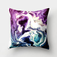 HKM-452243 Cartoon Pattern Polyester Pillow Cover - 45x45 cm