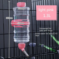 HKM-452563 Dog Drinking Water Apparatus Hanging Pet Hanging Kettle Ball Cat
