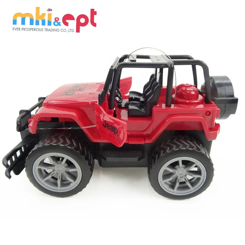 HKM-452755 4 Channel Battery Operated Mini RC Car for Kids Ages 2 to 7, Indoor/Outdoor Use