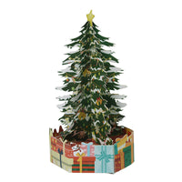 HKM-453075 Creative 3D Stereoscopic Greeting Cards for Christmas and New Year Celebrations