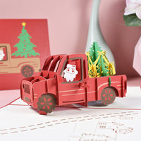 HKM-453075 Creative 3D Stereoscopic Greeting Cards for Christmas and New Year Celebrations