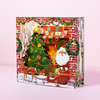 HKM-453075 Creative 3D Stereoscopic Greeting Cards for Christmas and New Year Celebrations