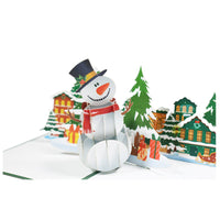 HKM-453075 Creative 3D Stereoscopic Greeting Cards for Christmas and New Year Celebrations