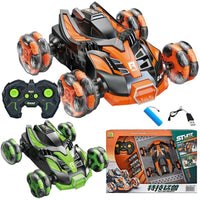 HKM-453523 5CH Remote Control Climbing Stunt Vehicle with Rotating Arm and Flipping Action for Kids