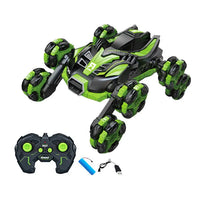 HKM-453523 5CH Remote Control Climbing Stunt Vehicle with Rotating Arm and Flipping Action for Kids