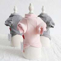 HKM-453523 Warm Cotton Dog and Cat Hoodies for Winter - Stylish Pet Clothing in Multiple Sizes