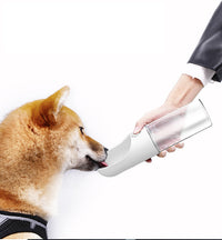 HKM-453715 Pet Accompanying Cups Go Out Dog Walking Portable Water Bottle Outdoor Drinking Feeding Dog Dog Waterer Supplies