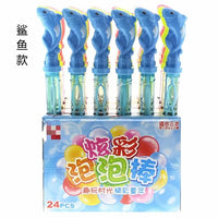 HKM-453779 Cartoon Shaped Outdoor Bubble Stick for Children - Electric Bubble Blowing Toy, 38cm