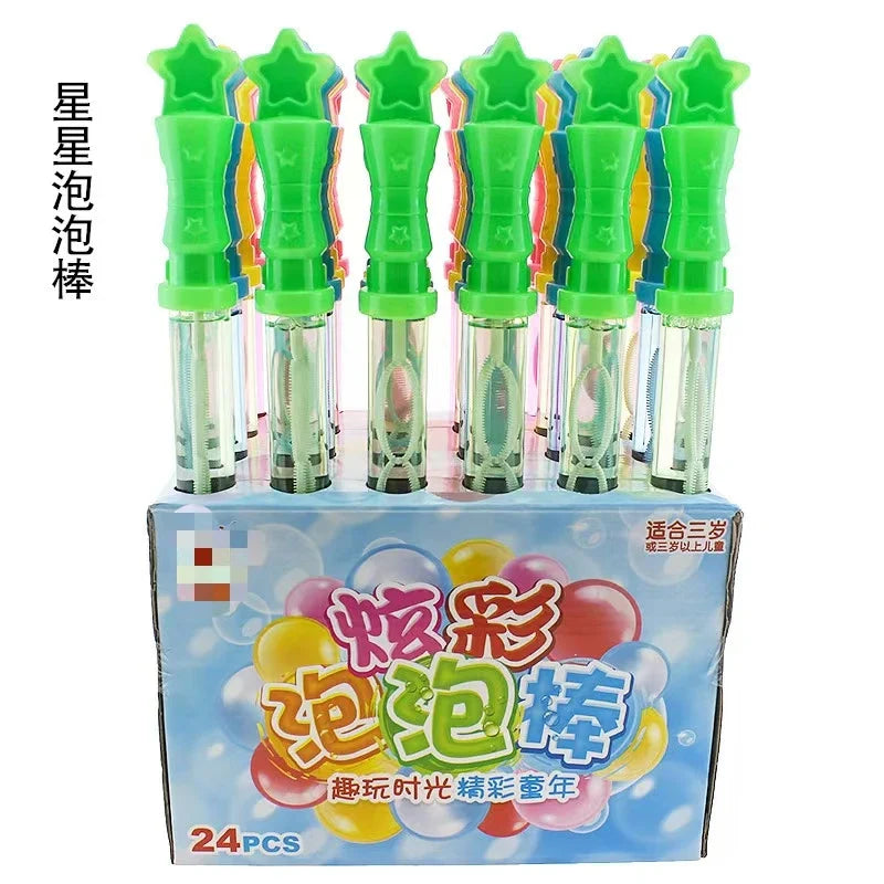 HKM-453779 Cartoon Shaped Outdoor Bubble Stick for Children - Electric Bubble Blowing Toy, 38cm