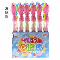 HKM-453779 Cartoon Shaped Outdoor Bubble Stick for Children - Electric Bubble Blowing Toy, 38cm