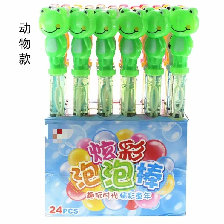 HKM-453779 Cartoon Shaped Outdoor Bubble Stick for Children - Electric Bubble Blowing Toy, 38cm