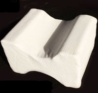 HKM-453779 Memory Foam I-Shaped Leg Pillow for Health and Comfort - Adjustable Height 7-15cm, Soft Cotton Filling