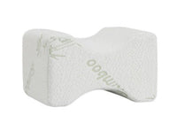 HKM-453779 Memory Foam I-Shaped Leg Pillow for Health and Comfort - Adjustable Height 7-15cm, Soft Cotton Filling