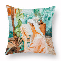 HKM-453779 Simple Printed Pillowcase in Multiple Colors, Soft Chemical Fiber Material