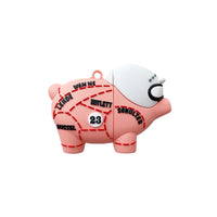 HKM-453843 Pink Pig Silicone Earphone Sleeve with Hook for AirPods 1/2 and Pro 3
