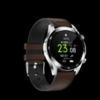 HKM-454611 E12 Smart Watch with Heart Rate, Blood Pressure, and Blood Oxygen Monitoring - 1.3 Inch IPS Screen, Silicone Wristband