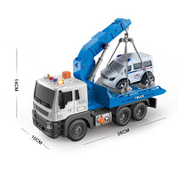 HKM-454739 Friction-Powered Tow Truck with Lights and Music for Kids - EPT Model EPT735779