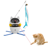 HKM-454867 New Cat Toy Automatic Smart Cat Stick Spill Ball Set