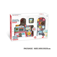 HKM-454931 Electric Candy Donuts Dessert Supermarket Trolley Cart Toy Set for Pretend Play Ages 2-7
