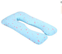 HKM-454931 U-Shaped Cotton Pregnancy Pillow with PP Cotton Inner Core, 70x130cm
