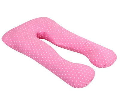 HKM-454931 U-Shaped Cotton Pregnancy Pillow with PP Cotton Inner Core, 70x130cm