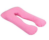 HKM-454931 U-Shaped Cotton Pregnancy Pillow with PP Cotton Inner Core, 70x130cm