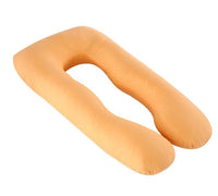 HKM-454931 U-Shaped Cotton Pregnancy Pillow with PP Cotton Inner Core, 70x130cm