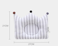 HKM-455059 Baby Shaping Pillow for Head Support – Breathable, Soft, Lightweight, Cotton Filling, Pink Dots Design