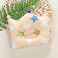 HKM-455059 Baby Shaping Pillow for Head Support – Breathable, Soft, Lightweight, Cotton Filling, Pink Dots Design