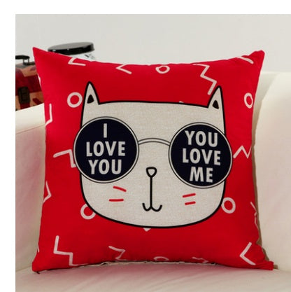 HKM-455315 Cartoon Animal Square Pillow Cushion Set for Car and Sofa Support