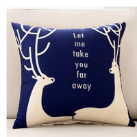 HKM-455315 Cartoon Animal Square Pillow Cushion Set for Car and Sofa Support