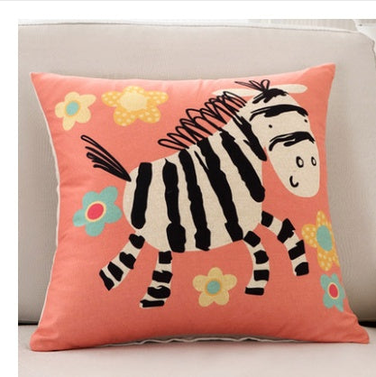 HKM-455315 Cartoon Animal Square Pillow Cushion Set for Car and Sofa Support