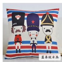 HKM-455315 Cartoon Animal Square Pillow Cushion Set for Car and Sofa Support