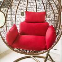 HKM-455379 Solid Color Large Rattan Chair Cushion in Various Colors